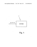 SYSTEM AND METHOD FOR STATISTICALLY SEPARATING AND CHARACTERIZING NOISE     WHICH IS ADDED TO A SIGNAL OF A MACHINE OR A SYSTEM diagram and image