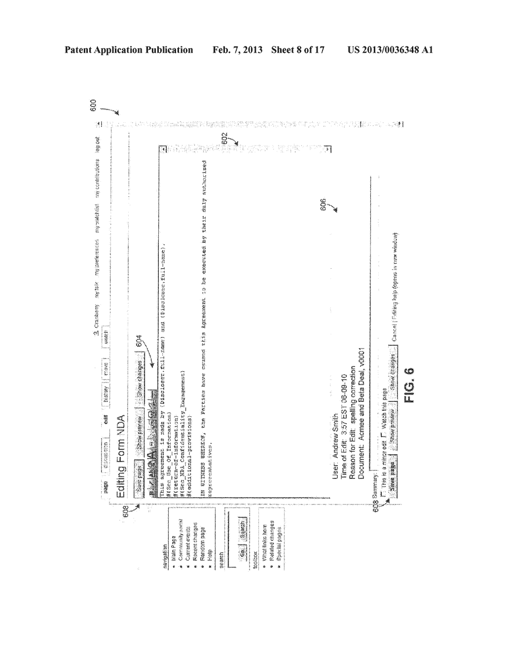 Systems and Methods for Identifying a Standard Document Component in a     Community and Generating a Document Containing the Standard Document     Component - diagram, schematic, and image 09