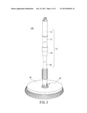 SPIRAL DRIVE MECHANISM AND SPIN MOP WITH THE SAME diagram and image