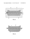 ARTICLE OF FOOTWEAR FORMED FROM TWO PREFORMS AND METHOD AND MOLD FOR     MANUFACTURING SAME diagram and image