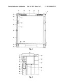 CONTAINER OR VEHICLE BODY WITH SIDE DOOR AND A SIDE DOOR DRIVE UNIT diagram and image