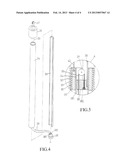 SHAFT STRUCTURE OF AUTOMATIC UMBRELLA diagram and image