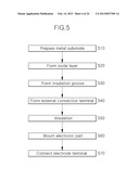 TERMINAL-INTEGRATED METAL BASE PACKAGE MODULE AND TERMINAL-INTEGRATED     METAL BASE PACKAGING METHOD diagram and image