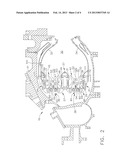 ACOUSTIC DAMPENING DEVICE FOR USE IN GAS TURBINE ENGINE diagram and image