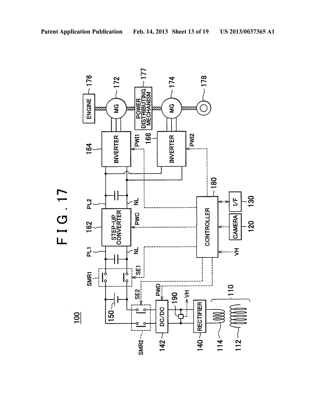 INDUCTIVELY CHARGED VEHICLE WITH AUTOMATIC POSITIONING - diagram, schematic, and image 14