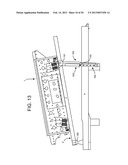 PLATFORM AND LADDER INTERFACE FOR VARIABLE SLOPE VIBRATING SCREENS diagram and image