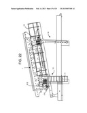 PLATFORM AND LADDER INTERFACE FOR VARIABLE SLOPE VIBRATING SCREENS diagram and image