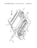 CONVEYOR SUPPORT MECHANISM FOR VARIABLE SLOPE VIBRATING SCREENS diagram and image