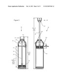 INTEGRATED WATER FILTER AND CONTAINER diagram and image