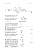 ELECTROLUMINESCENT MATERIALS COMPRISING FLUORENE DERIVATIVES diagram and image