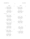 ORGANIC ELECTRONIC MATERIAL, POLYMERIZATION INITIATOR AND THERMAL     POLYMERIZATION INITIATOR, INK COMPOSITION, ORGANIC THIN FILM AND     PRODUCTION METHOD FOR SAME, ORGANIC ELECTRONIC ELEMENT, ORGANIC     ELECTROLUMINESCENT ELEMENT, LIGHTING DEVICE, DISPLAY ELEMENT, AND DISPLAY     DEVICE diagram and image