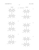 ORGANIC ELECTRONIC MATERIAL, POLYMERIZATION INITIATOR AND THERMAL     POLYMERIZATION INITIATOR, INK COMPOSITION, ORGANIC THIN FILM AND     PRODUCTION METHOD FOR SAME, ORGANIC ELECTRONIC ELEMENT, ORGANIC     ELECTROLUMINESCENT ELEMENT, LIGHTING DEVICE, DISPLAY ELEMENT, AND DISPLAY     DEVICE diagram and image