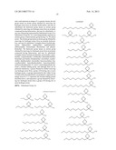 ORGANIC ELECTRONIC MATERIAL, POLYMERIZATION INITIATOR AND THERMAL     POLYMERIZATION INITIATOR, INK COMPOSITION, ORGANIC THIN FILM AND     PRODUCTION METHOD FOR SAME, ORGANIC ELECTRONIC ELEMENT, ORGANIC     ELECTROLUMINESCENT ELEMENT, LIGHTING DEVICE, DISPLAY ELEMENT, AND DISPLAY     DEVICE diagram and image