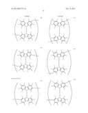 ORGANIC ELECTRONIC MATERIAL, POLYMERIZATION INITIATOR AND THERMAL     POLYMERIZATION INITIATOR, INK COMPOSITION, ORGANIC THIN FILM AND     PRODUCTION METHOD FOR SAME, ORGANIC ELECTRONIC ELEMENT, ORGANIC     ELECTROLUMINESCENT ELEMENT, LIGHTING DEVICE, DISPLAY ELEMENT, AND DISPLAY     DEVICE diagram and image