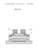 THIN-FILM TRANSISTOR DEVICE AND METHOD FOR MANUFACTURING THIN-FILM     TRANSISTOR DEVICE diagram and image