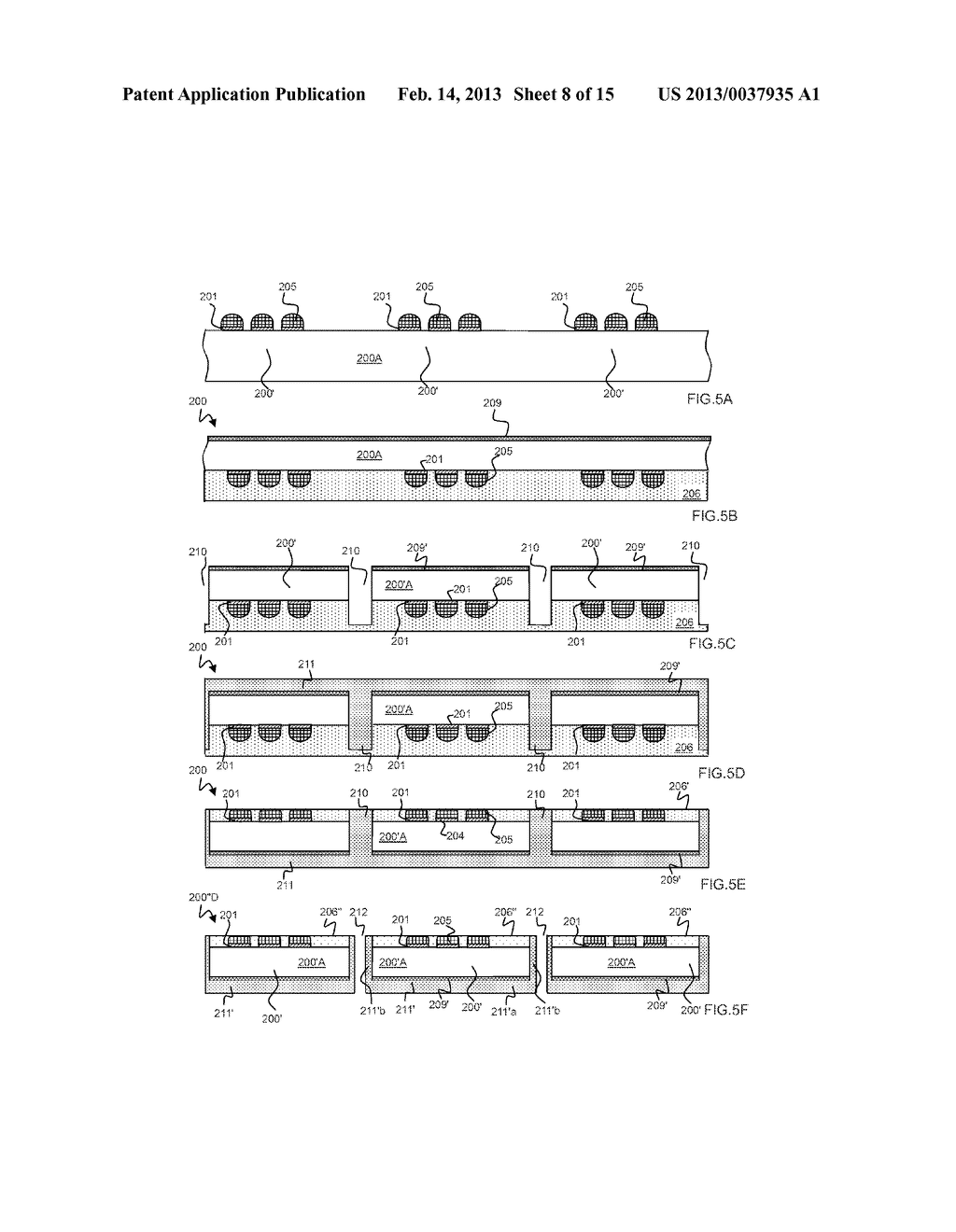 WAFER LEVEL PACKAGE STRUCTURE AND THE FABRICATION METHOD THEREOF - diagram, schematic, and image 09