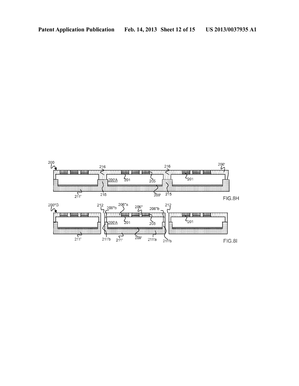 WAFER LEVEL PACKAGE STRUCTURE AND THE FABRICATION METHOD THEREOF - diagram, schematic, and image 13