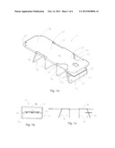 Lounge Chair Equipped for Face Down Lounging diagram and image