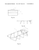 Lounge Chair Equipped for Face Down Lounging diagram and image