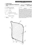 Automobile neck pillow diagram and image