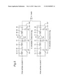 ANTENNA APPARATUS HAVING FIRST AND SECOND ANTENNA ELEMENTS FED BY FIRST     AND SECOND FEEDER CIRCUITS CONNECTED TO SEPARATE GROUND CONDUCTORS diagram and image