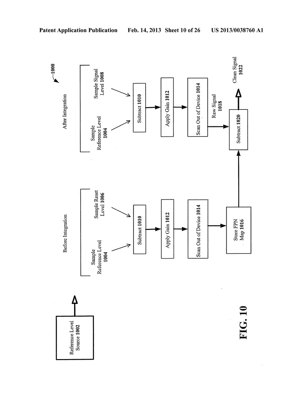 FRONT-END PIXEL FIXED PATTERN NOISE CORRECTION IN IMAGING ARRAYS HAVING     WIDE DYNAMIC RANGE - diagram, schematic, and image 11