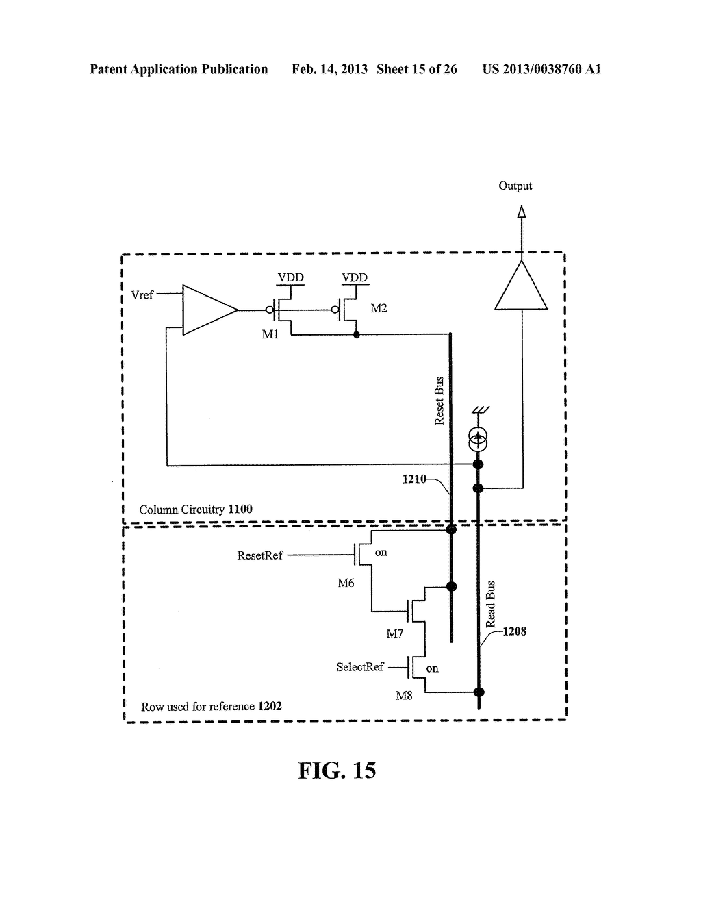 FRONT-END PIXEL FIXED PATTERN NOISE CORRECTION IN IMAGING ARRAYS HAVING     WIDE DYNAMIC RANGE - diagram, schematic, and image 16