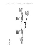 Method of sending data over a computer network diagram and image