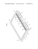 DISPLAY DEVICE AND CUSHIONING MEMBER USABLE IN THE SAME diagram and image