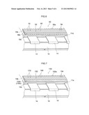 DISPLAY DEVICE AND CUSHIONING MEMBER USABLE IN THE SAME diagram and image