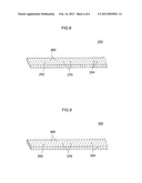 DISPLAY DEVICE AND CUSHIONING MEMBER USABLE IN THE SAME diagram and image