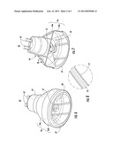 PORCELAIN ENAMEL ON LED LIGHTING DEVICE HOUSING diagram and image