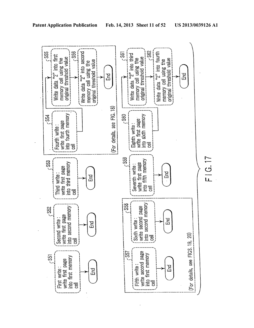 SEMICONDUCTOR MEMORY DEVICE FOR STORING MULTIVALUED DATA - diagram, schematic, and image 12