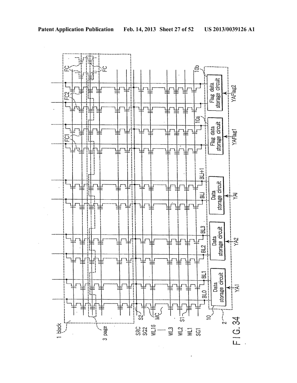 SEMICONDUCTOR MEMORY DEVICE FOR STORING MULTIVALUED DATA - diagram, schematic, and image 28