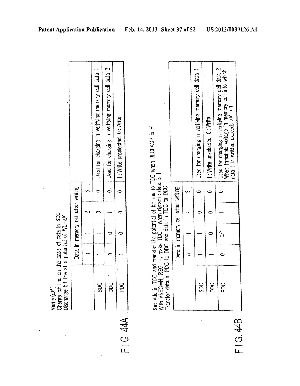 SEMICONDUCTOR MEMORY DEVICE FOR STORING MULTIVALUED DATA - diagram, schematic, and image 38