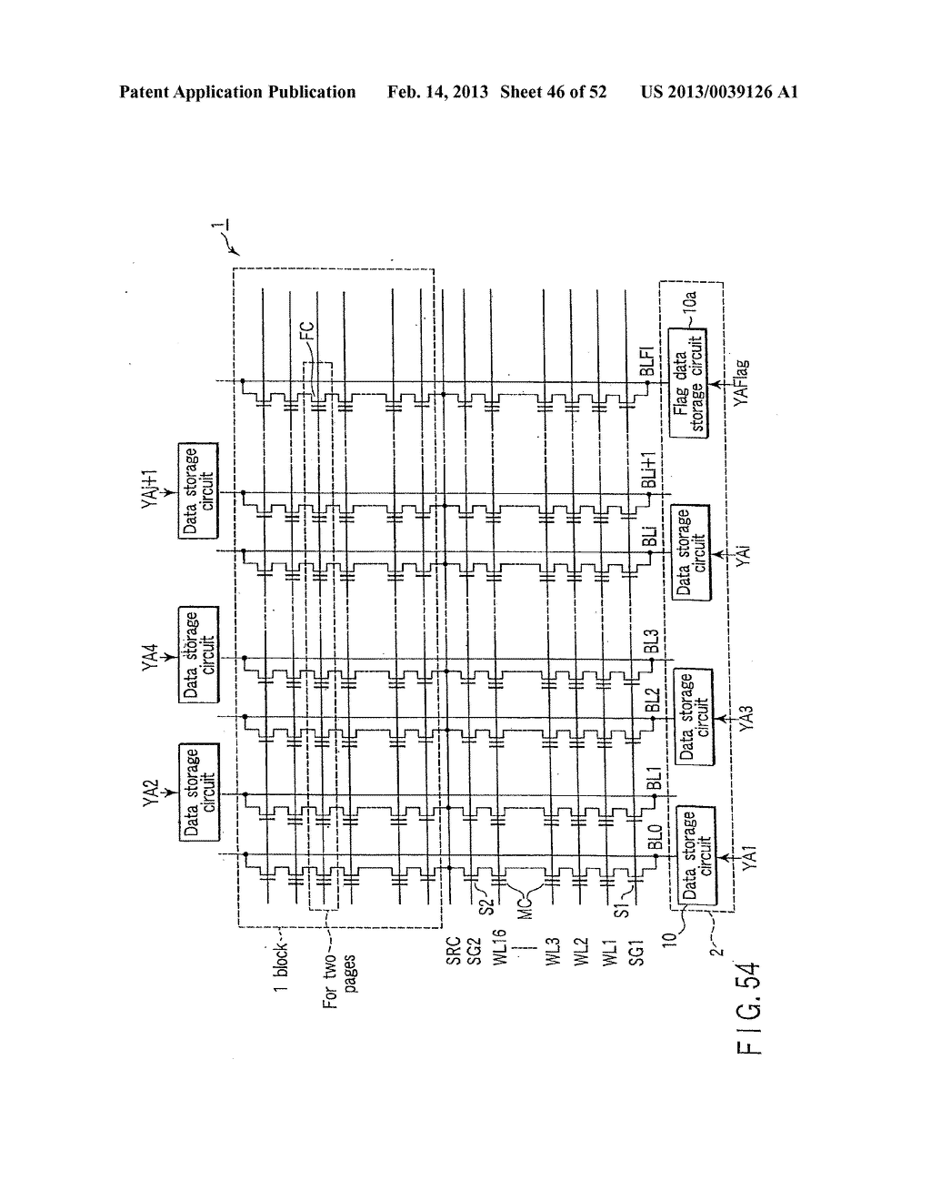 SEMICONDUCTOR MEMORY DEVICE FOR STORING MULTIVALUED DATA - diagram, schematic, and image 47