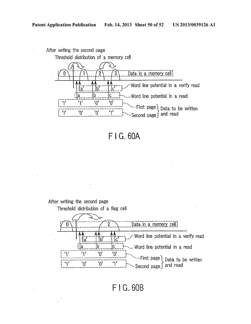 SEMICONDUCTOR MEMORY DEVICE FOR STORING MULTIVALUED DATA - diagram, schematic, and image 51