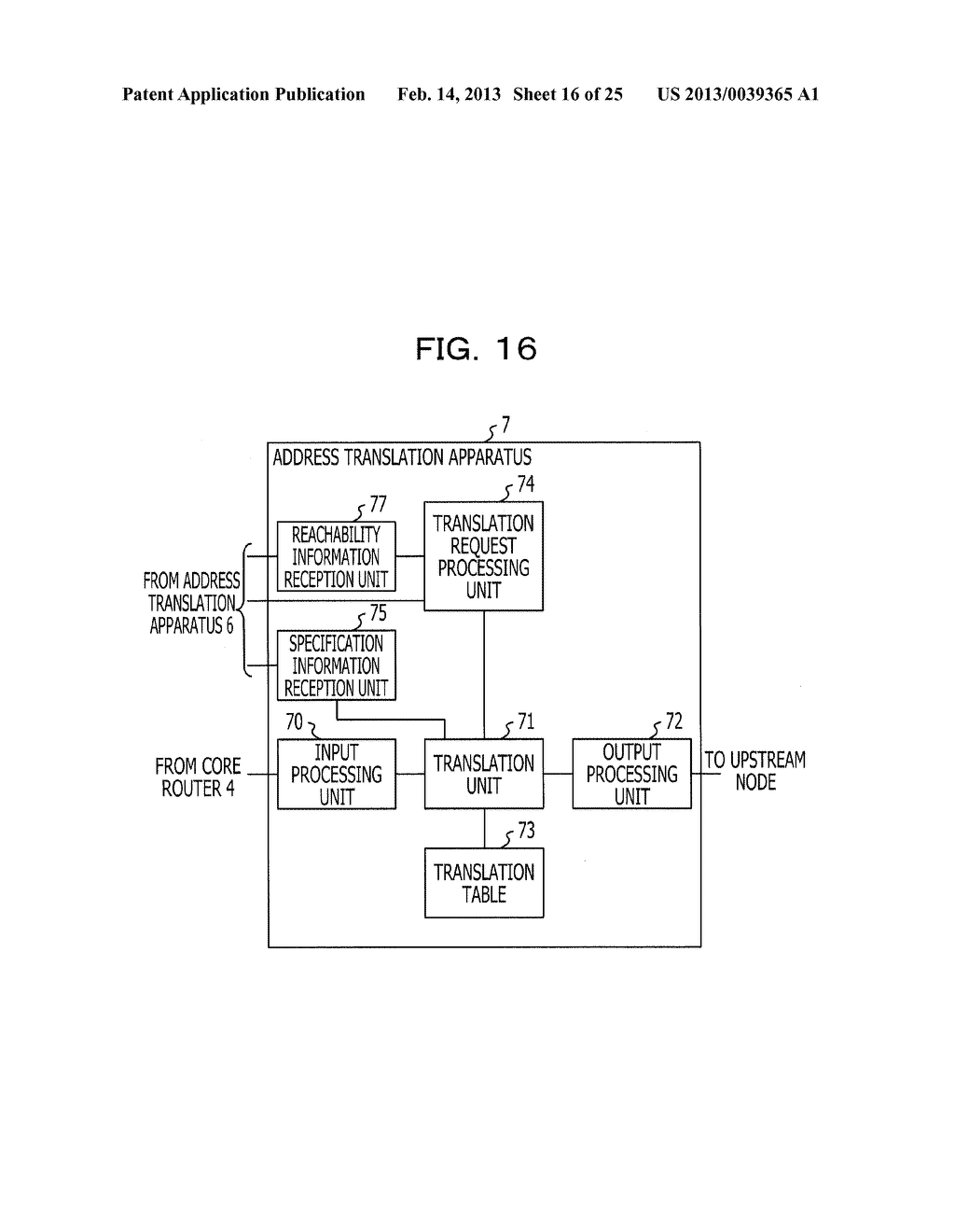 ADDRESS TRANSLATION APPARATUS AND COMMUNICATION SYSTEM - diagram, schematic, and image 17