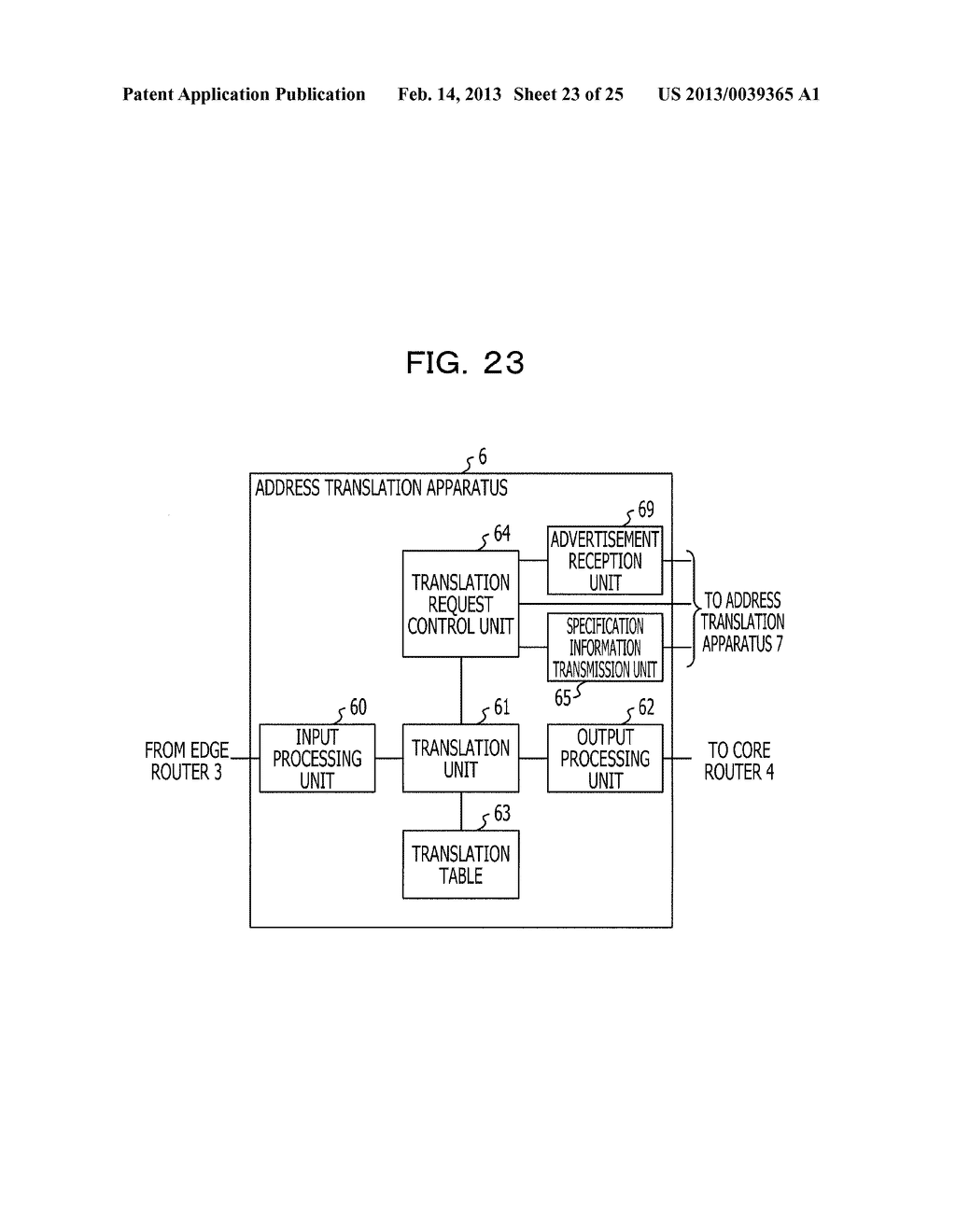 ADDRESS TRANSLATION APPARATUS AND COMMUNICATION SYSTEM - diagram, schematic, and image 24