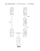 Pattern recognition process, computer program product and mobile terminal diagram and image