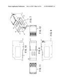 FIBER OPTIC MODULE AND CHASSIS diagram and image