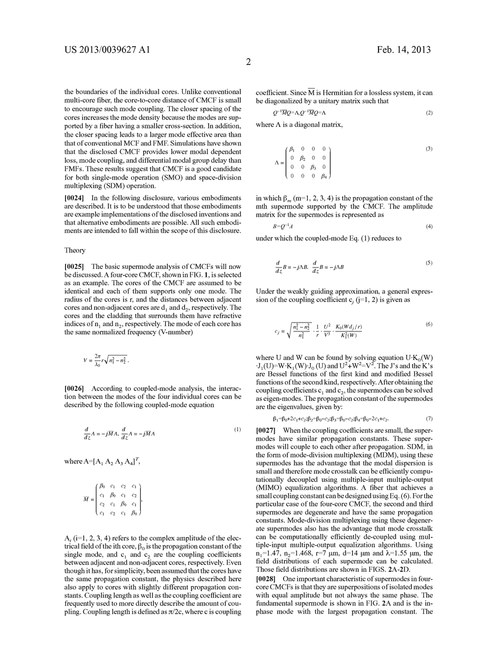 Systems And Methods For Optical Transmission Using Supermodes - diagram, schematic, and image 12