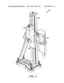 DRILLING DEVICE WITH A CONTROLLER FOR THE FEEDING UNIT diagram and image