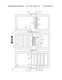 COATING DEVICE AND METHOD FOR OPERATING A COATING DEVICE HAVING A     SHIELDING PLATE diagram and image