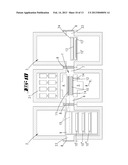 COATING DEVICE AND METHOD FOR OPERATING A COATING DEVICE HAVING A     SHIELDING PLATE diagram and image