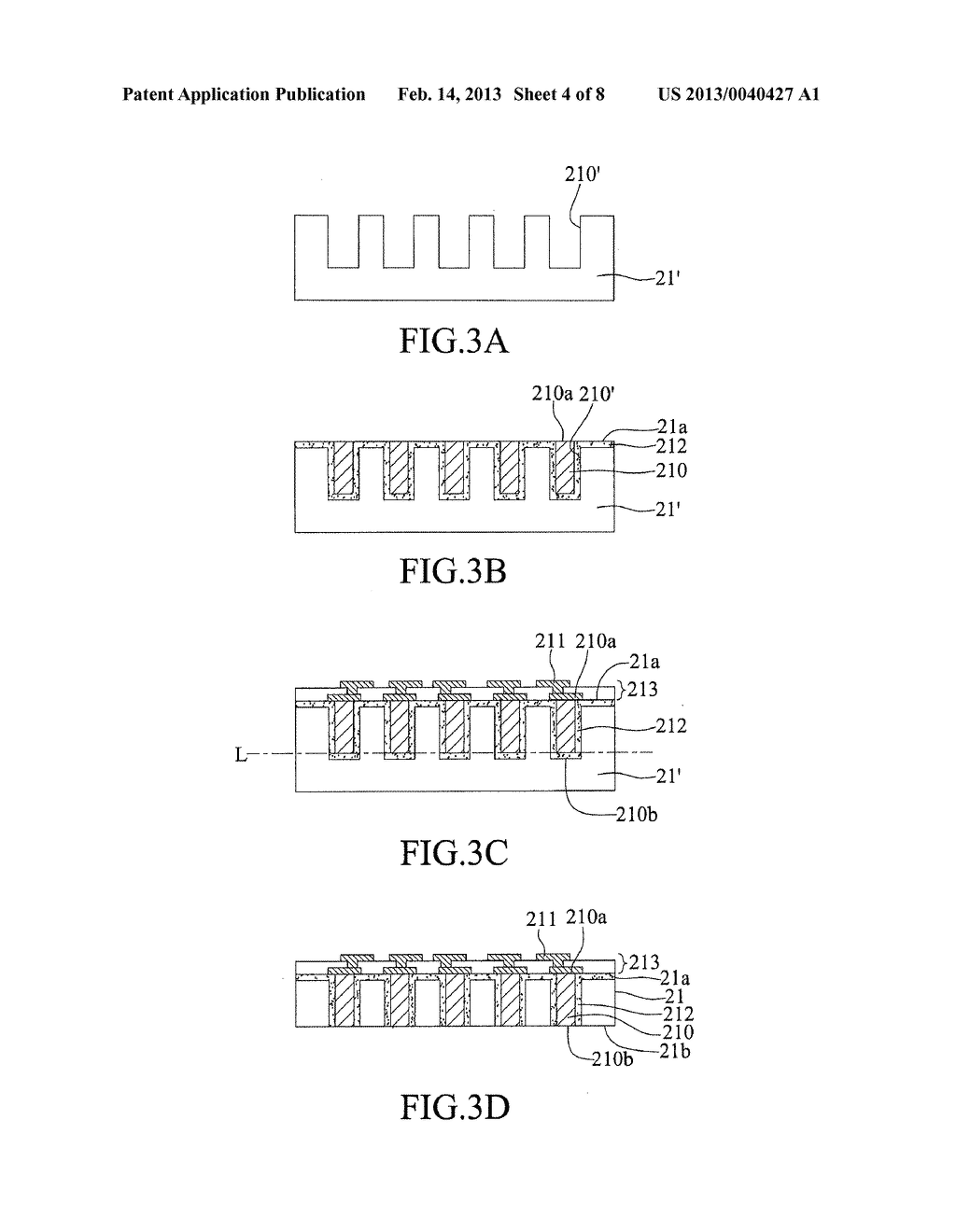 FABRICATION METHOD OF PACKAGING SUBSTRATE HAVING THROUGH-HOLED INTERPOSER     EMBEDDED THEREIN - diagram, schematic, and image 05