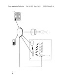 METHOD AND SYSTEM FOR MANAGING, DELIVERING, DISPLAYING AND INTERACTING     WITH CONTEXTUAL APPLICATIONS FOR MOBILE DEVICES diagram and image