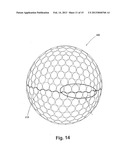 GOLF BALL HAVING NON-CONCENTRIC PARTING LINE diagram and image