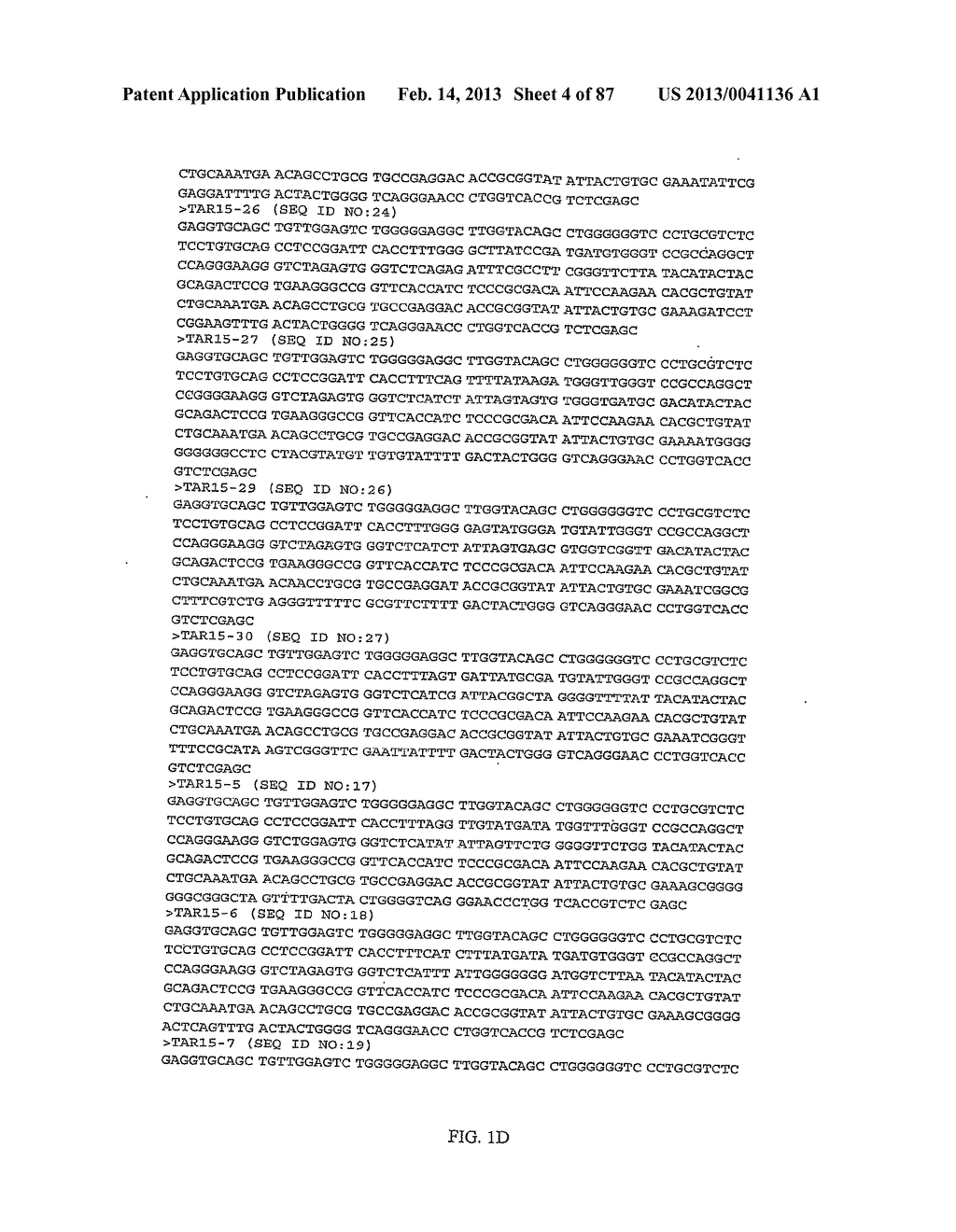 LIGANDS THAT HAVE BINDING SPECIFICITY FOR EGFR AND/OR VEGF AND METHODS OF     USE THEREFOR - diagram, schematic, and image 05