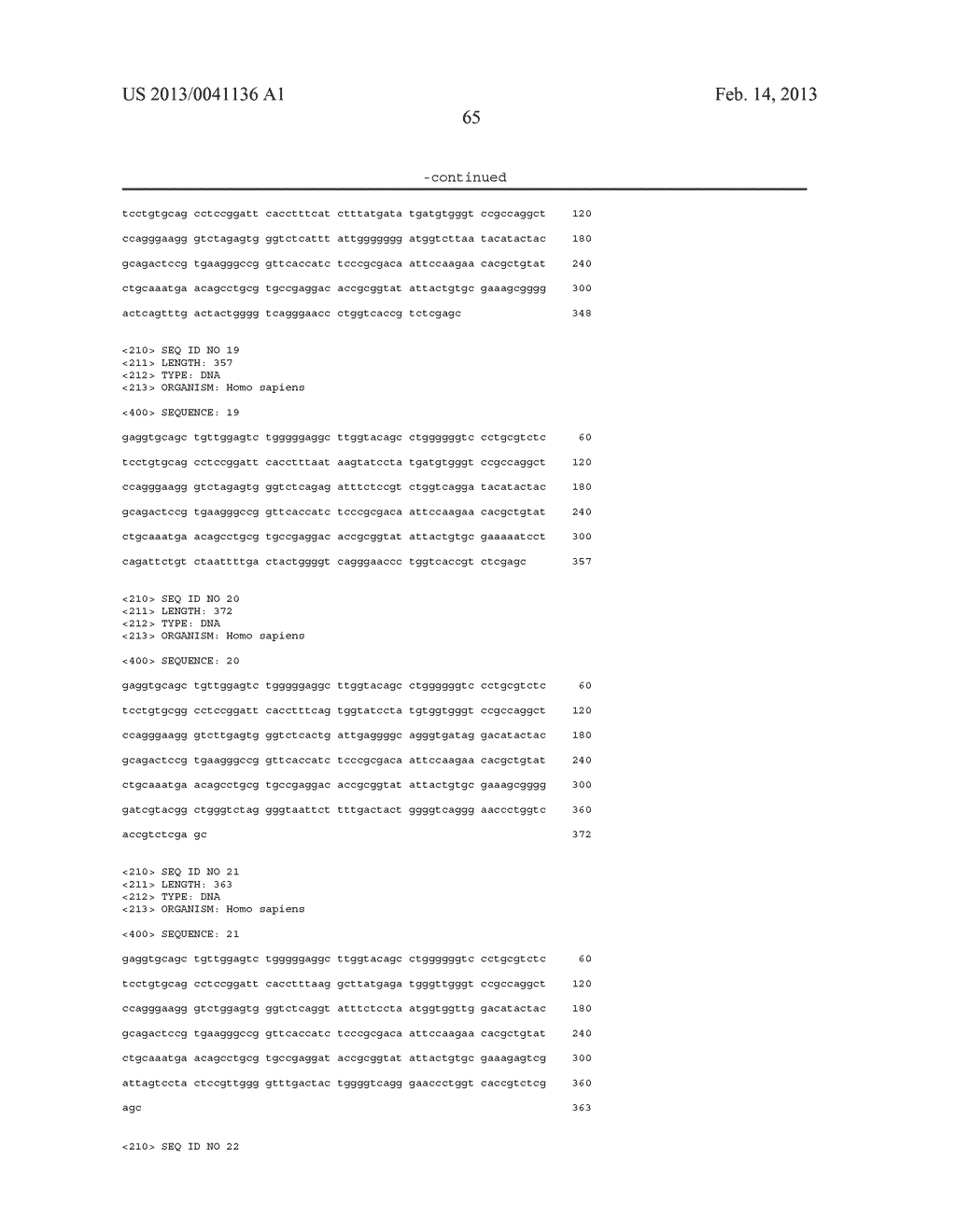 LIGANDS THAT HAVE BINDING SPECIFICITY FOR EGFR AND/OR VEGF AND METHODS OF     USE THEREFOR - diagram, schematic, and image 153